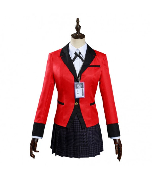 Women Red Suit Skirt School Uniform JK Uniform Halloween Costume
