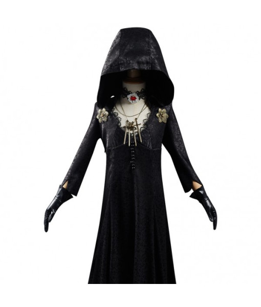 Daniela Resident Evil Village Vampire  Dress Outfits Kids Children Halloween Carnival Suit Cosplay Costume