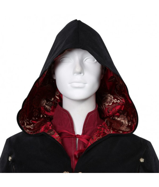 The Witcher 3-Anna Henrietta Coat Outfit Halloween Carnival Costume Cosplay Costume