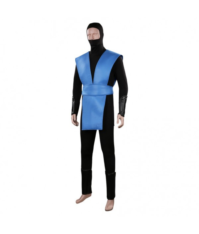 Sub Zero Kuai Liang/Bi Han Mortal Kombat Outfit Halloween Carnival Suit ...