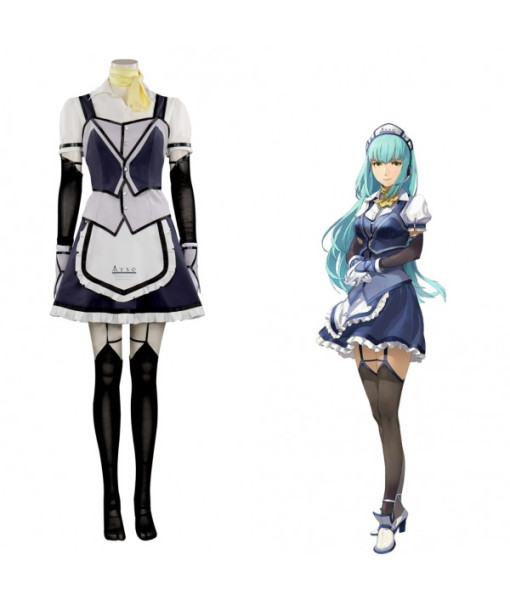  Lysette The Legend of Heroes VI Sora no Kiseki Twining Outfits Halloween Carnival Suit  Cosplay Costume