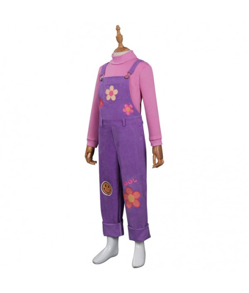 Abby Turning Red Kids Outfits Halloween Cosplay Costume