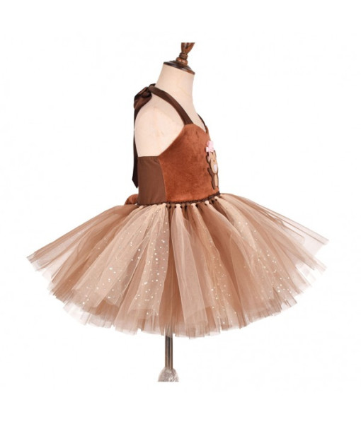Animal Monkey TuTu Dress Halloween Cosplay Costume
