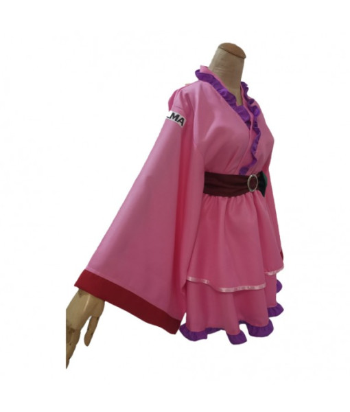 Women Pink Kimono Lolita Dress Halloween Costume