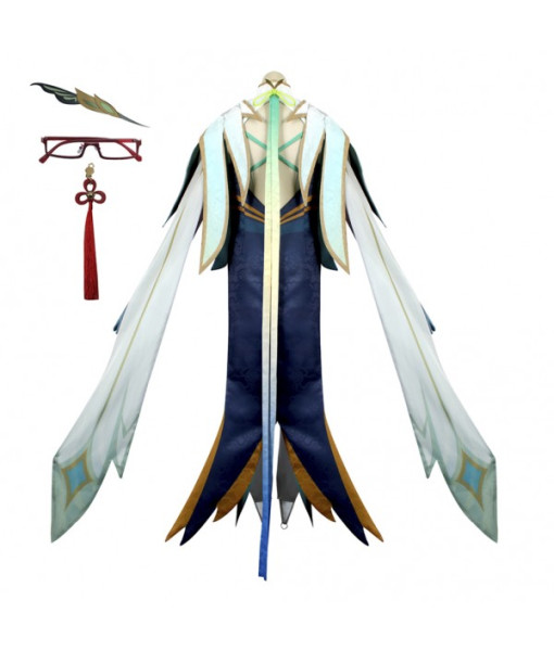 Cloud Retainer Genshin Impact Outfit Halloween Cosplay Costume