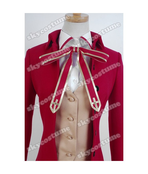 Fate/stay night Rin Tōsaka Uniform Outfit Cosplay Costume from Fate/stay night