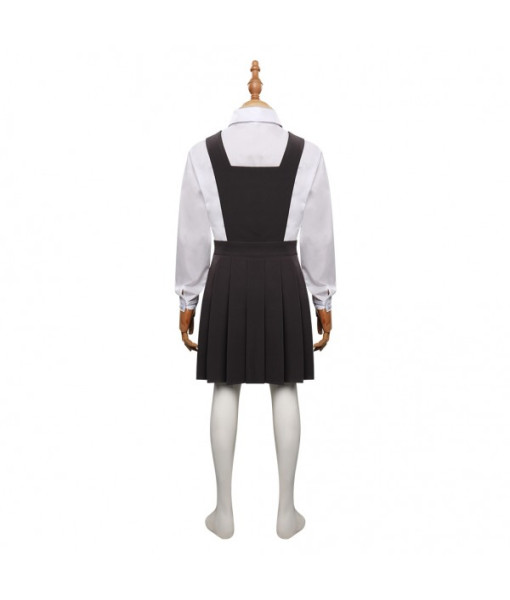 Girl Black Dress Uniform Musical Stage Kids Halloween Costume