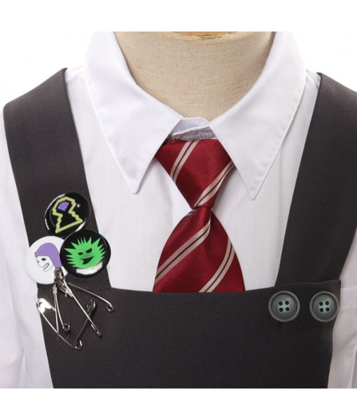 Girl Black Dress Uniform Musical Stage Kids Halloween Costume