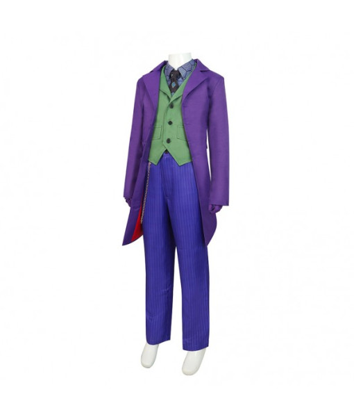 Kids Children Purple Suit Fullset Outfit Halloween Costume