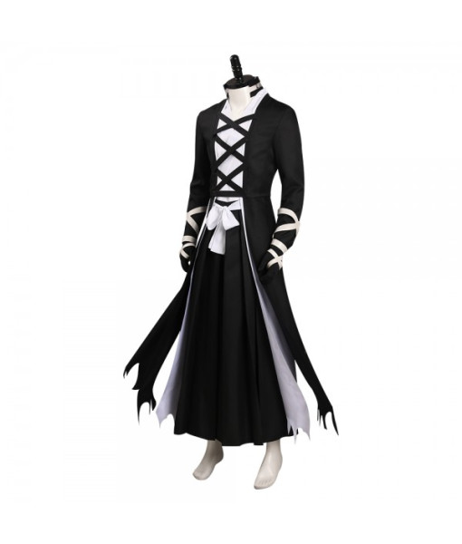 Men Strip Black Kimono Stylish Japanese Yukata Halloween Costume