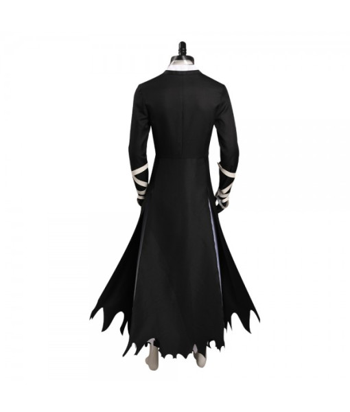 Men Strip Black Kimono Stylish Japanese Yukata Halloween Costume