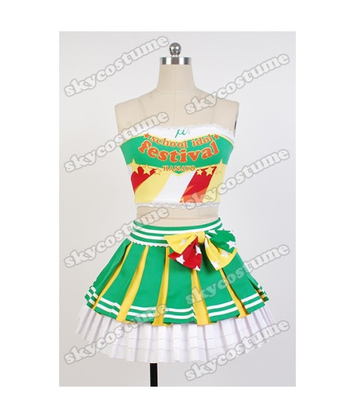 LoveLive! Hanayo Koizumi Cheerleaders Uniform Cosplay Costume from LoveLive!