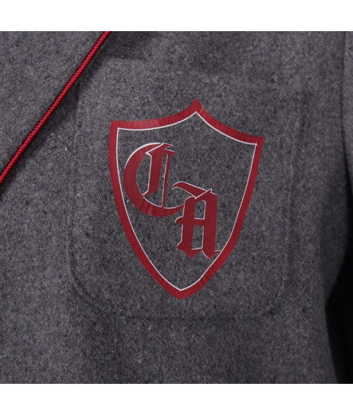 Women Royal Grey Suit Coat School Uniform