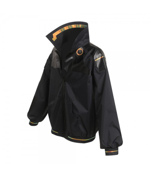 Women Black Jacket Futuristc Sci-Fi Style Halloween Costume
