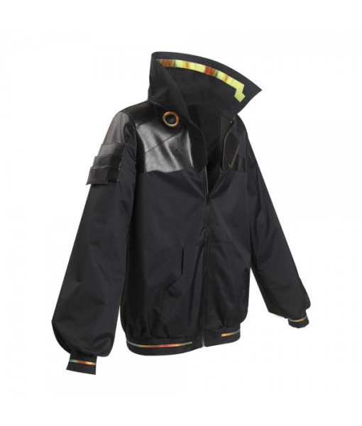 Women Black Jacket Futuristc Sci-Fi Style Halloween Costume