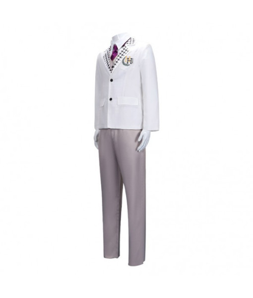 Men White Suit School Uniform Jk Uniform Halloween Costume