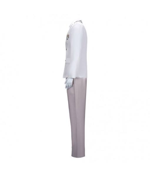 Men White Suit School Uniform Jk Uniform Halloween Costume