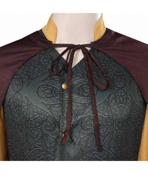 Men Medieval Fantasy Leather Vest Fullset Outfit with Cloak Role Play Halloween Costume