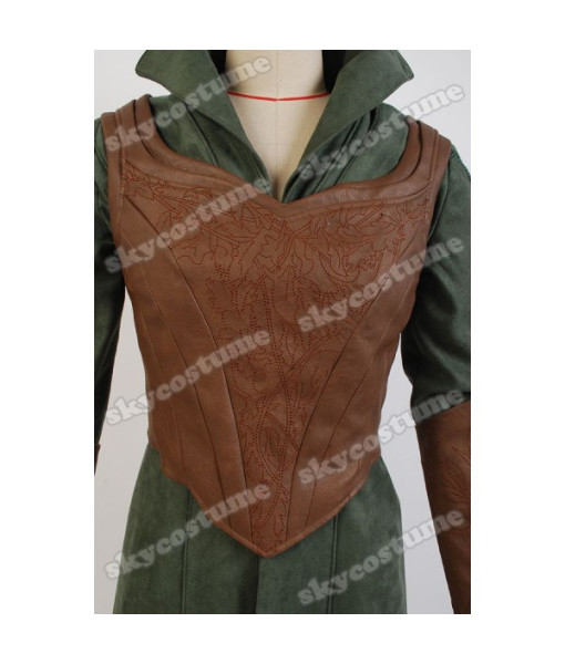  The Hobbit 2 / 3 Elf Tauriel Outfit Cosplay Costume from The Hobbit