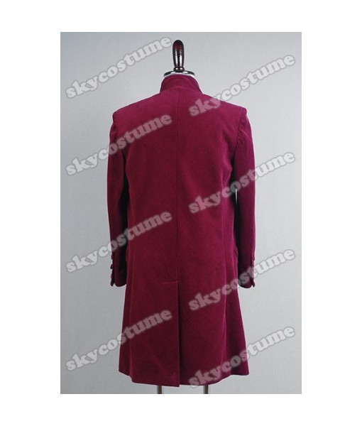 Willy Wonka Charlie and the Chocolate Factory Johnny Depp Jacket Coat Full Set Cosplay Costume