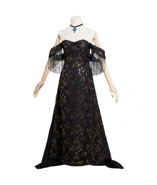 Yennefer The Witcher Dress Outfits Halloween Cosplay Costume