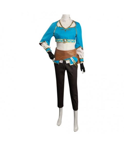 Women Blue Fantasy World Traveller Role Play Halloween Costume